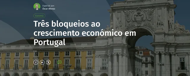 Os três bloqueios ao crescimento? Não: os três álibis do Estado